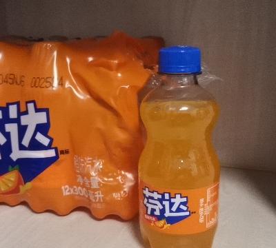 芬达橙味碳酸饮料汽水饮品PET300ml*12瓶可口可乐出品迷晒单图