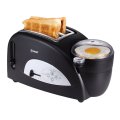 东菱（Donlim） XB-8002烤面包机 家用多士炉全自动多功能早餐机土司 黑色