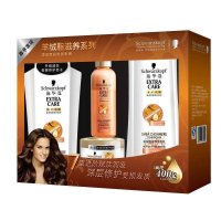 施华蔻 羊绒脂尊享大套装(400洗发水+400润发乳+150发膜+150营养水)修护