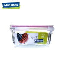 三光云彩Glasslock钢化玻璃保鲜盒圆形MCCB-095(RP536) 950ML