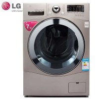 LG 7公斤滚筒洗衣机 DD变频 珍珠按摩内筒 智能诊断 6种智能手洗 WD-H12428D
