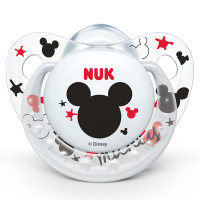 NUK迪士尼米奇硅胶安抚奶嘴王(1号0-6个月)