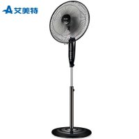艾美特(Airmate) 电风扇 FSW67R 家用静音 遥控版 落地扇 黑色
