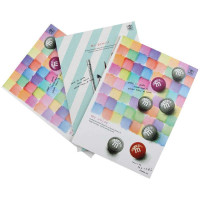 齐心SPB8508学生文具胶装软抄B5/40页12本装