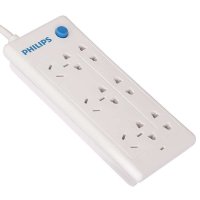 飞利浦(PHILIPS)SPS2620B/93 六位总控1.8米插座插排插线板接线板