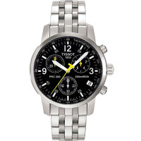 天梭(TISSOT)PRC200系列黑盘男表T17.1.586.52