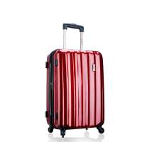 奥林匹亚红色镜面拉杆箱 25寸SHF-7125-RED