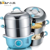 小熊（Bear）电蒸锅DZG-240GA 4L双层家用 加厚304不锈钢电蒸笼