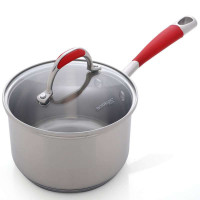 铂帝斯BODEUX 红袖添香系列复打奶锅燃气炉电磁炉通用16CM-2QT