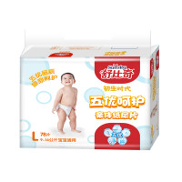 舒比奇（suitsky)五优呵护纸尿片超值装/尿不湿L码78片