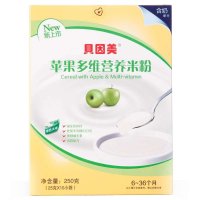 贝因美苹果多维营养米粉250g
