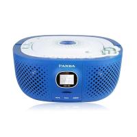 熊猫(PANDA) CD-10 CD机CD胎教机收音机插卡MP3播放机USB播放器音箱儿童音响学习机 （蓝色）