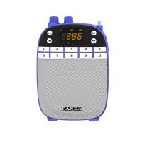 熊猫(PANDA) K5 扩音器数码播放器 教师教学专用喇叭便携式导游腰挂大功率广场扩音机 蓝色