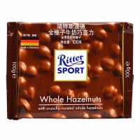 瑞特斯波德全榛子牛奶巧克力100g