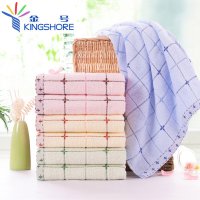 金号全棉毛巾 柔软吸水 家用男女洗脸面巾 01131一条装 34*76CM 黄色 34*76cm