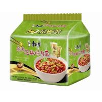 康师傅经典泡椒牛肉面102g*5