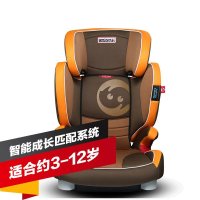 路途乐 乐乐猴款 LLHN3 儿童汽车安全座椅 约3-12岁 活力橙