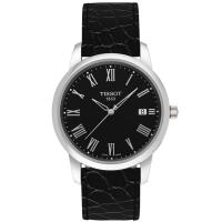 Tissot天梭 经典系列T033.410.16.013.01男表T033.410.16.053.01手表 黑面T033.410.16.053.01