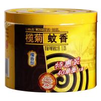 榄菊 大盘檀香型黑蚊香筒装 40盘/盒