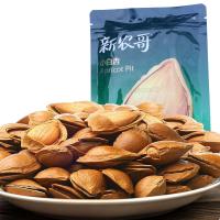 新农哥奶香味小白杏200g 坚果炒货零食特产硬壳杏仁