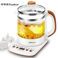 荣事达(Royalstar)养生壶煎药壶1.8L玻璃电水壶304不锈钢发热盘YSH1860(YSH1838/YSH12Y同款)