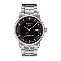Tissot 天梭 豪致系列机械男士手表 T086.407.11.051.00 黑色