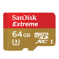 闪迪（SanDisk）64GB TF（MicroSD）存储卡 U3 C10 A2 V30 4K 读速160MB/s