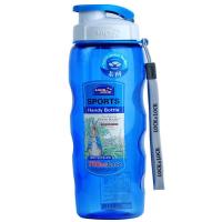 乐扣乐扣(locklock)HPP722TB-PR 水杯/700ml 便携运动水壶 大容量户外旅行防漏学生随手塑料水杯子 蓝色