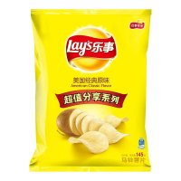 乐事美国经典原味薯片145g