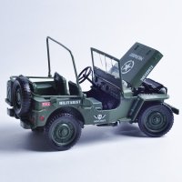凯迪威 1：18战术吉普车 685006