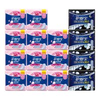 护舒宝超净棉丝薄全周期贴心15连包（日用5片*11++甜睡3片360mm*4）