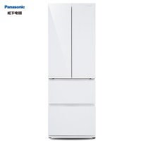 松下(Panasonic) NR-D380TX-XW 350升 玻璃面板多门冰箱（白色）