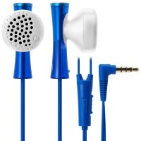 铁三角（Audio-technica） ATH-J100iS BL 智能手机专用耳塞式耳麦 蓝色