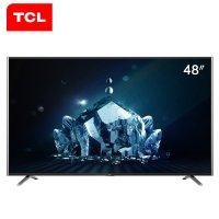 TCL L48C1-UD 48英寸 纤薄机身 真4K超高清 同步看院线大片 64位十四核安卓智能LED液晶电视