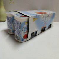 蒙牛草莓单果粒酸牛奶100g*8