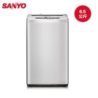 三洋（SANYO）6公斤全自动波轮洗衣机XQB60-S650Z（亮灰色）