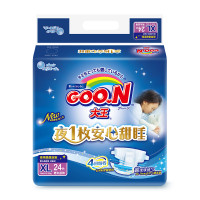 大王（GOO.N ）环贴式纸尿裤 甜睡系列 加大号（XL号）24片（12kg-17kg）