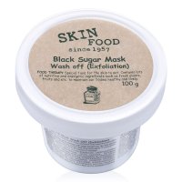 skinfood思亲肤黑糖光彩面膜100g