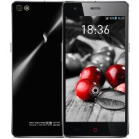 小辣椒手机LA6-L 移动4G（宝石黑） 金属机身 双卡双待 智能手机