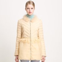 hopeshow羽绒服H5842634 米色 M