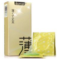 【进口】冈本避孕套40只装超薄款安全套岡本SKIN肤感组合共40片(超润滑10+纯10+激薄10+质感10)