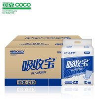 可靠吸收宝成人纸尿片 老年人U型尿垫大号男女490*210 整箱360片