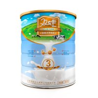 双娃（SHUANGWA）彩装三段（12-36个月适用）幼儿配方奶粉900g罐装
