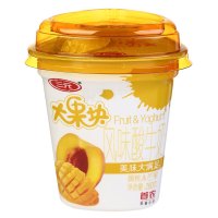 三元大果块黄桃+芒果酸奶260g