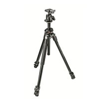 曼富图Manfrotto MK290DUA3-BH中轴横置铝合金3节球型云台套装