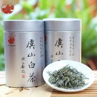 虞山绿茶 白茶雨前新鲜茶叶银罐装50克礼盒