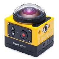 柯达（Kodak）SP360 运动型摄像机 360度（水平）拍摄视角 WIFI操控 全高清摄像 完美套装
