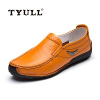 垂钓者(TYULL) 男士休闲时尚皮鞋 51047 黑色 39码