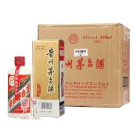 茅台 53度 飞天茅台 酱香型白酒 400mL*6瓶 （整箱装）