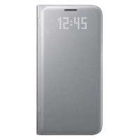 三星 S7 原装LED智能保护套 S7手机原装 手机壳 适用于S7 edge 银色